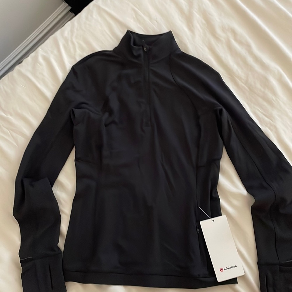 Black Lululemon Zip-Up